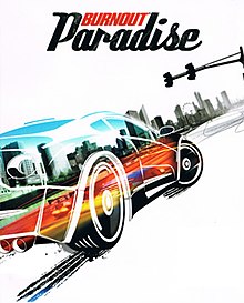 burnout paradise game poster