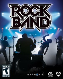 Rock Band game poster