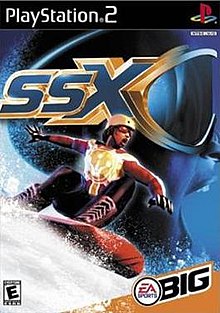 SSX game poster