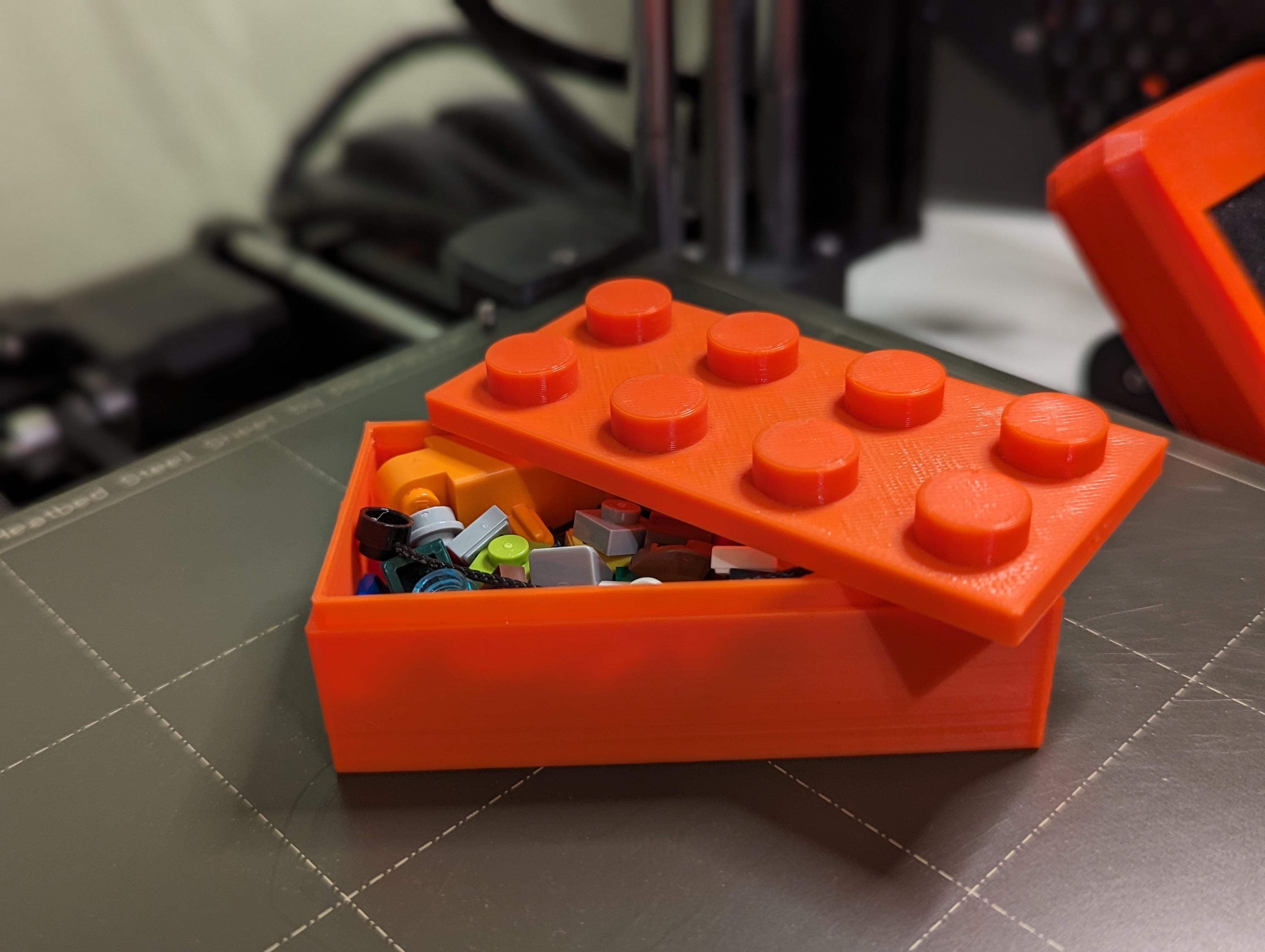 lego piece holder block