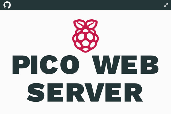 Pico Web  Server code repo thumbnail